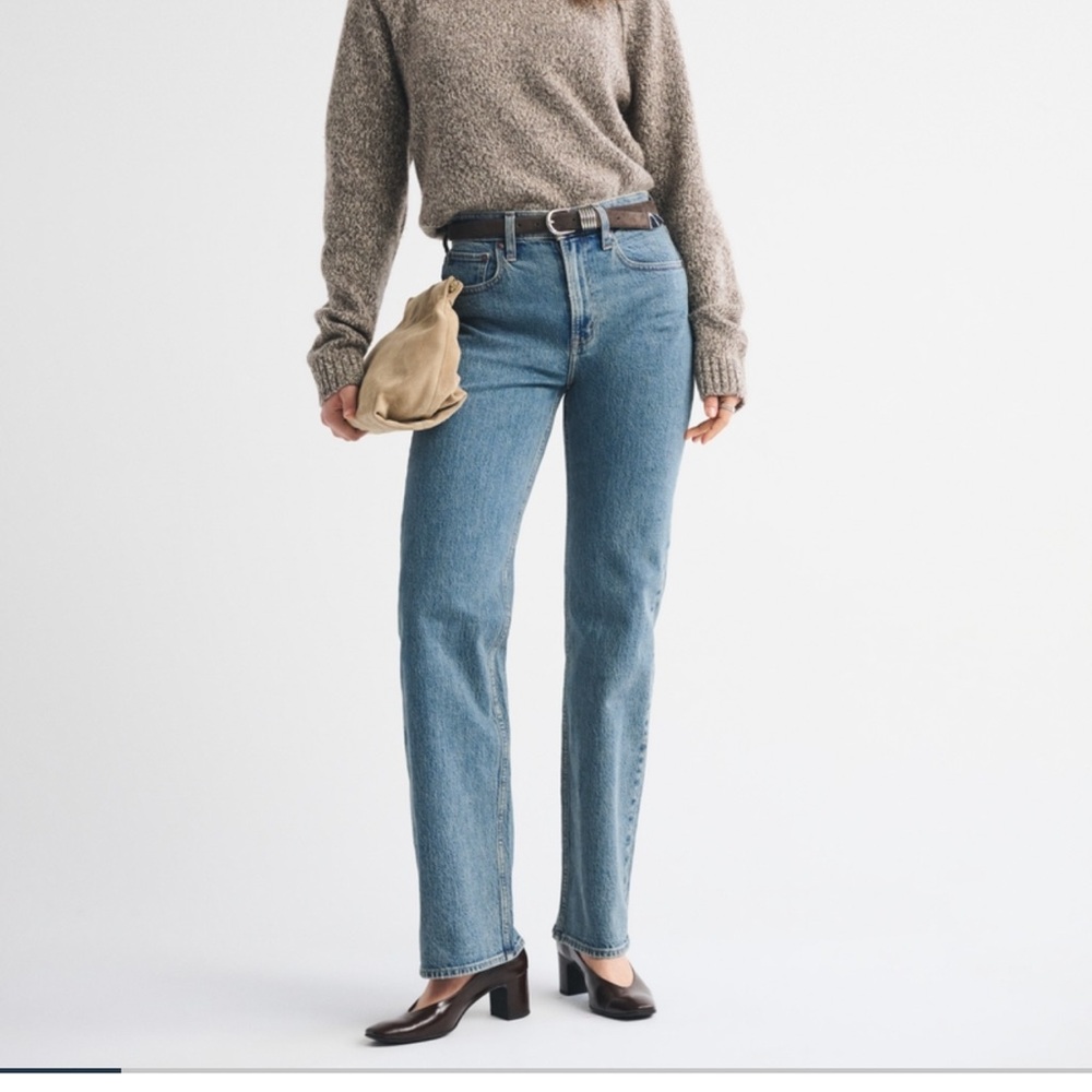 Abercrombie & Fitch high rise 90’s relaxed Jean